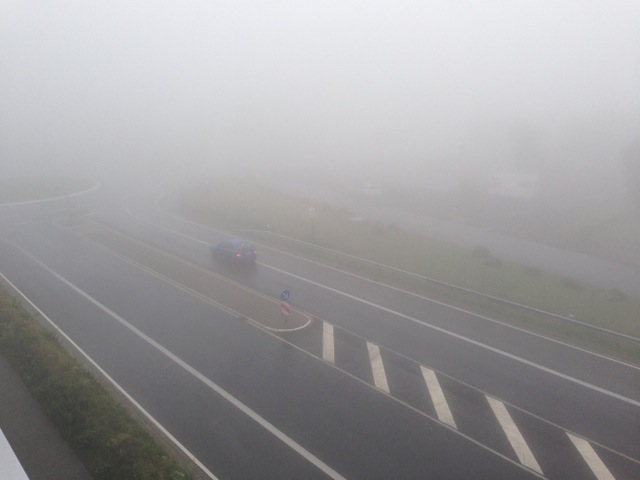 Nürburgring im Nebel